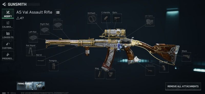 Build screenshot