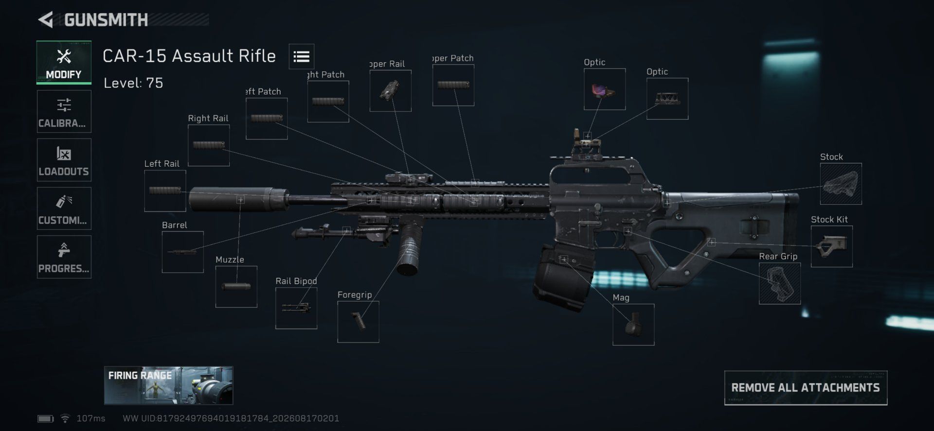 Build screenshot