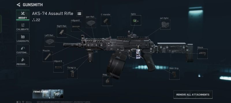 Build screenshot