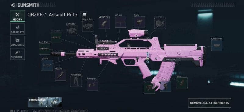 Build screenshot