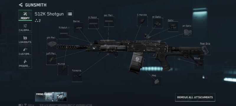 Build screenshot