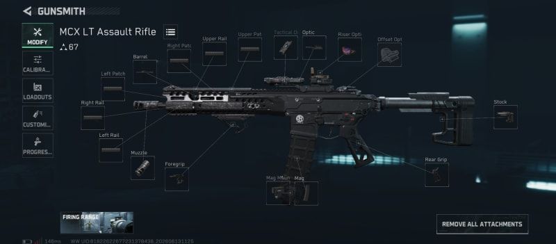 Build screenshot