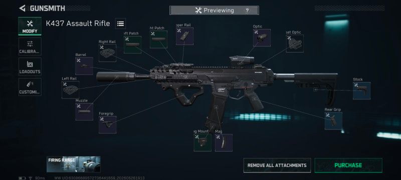 Build screenshot