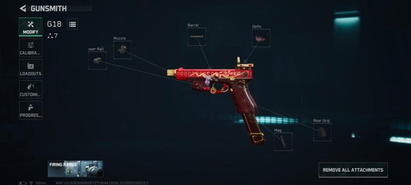 Build screenshot