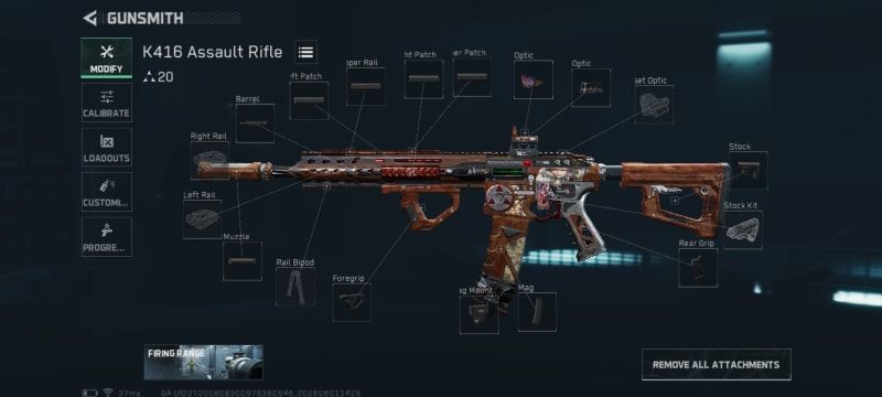 Build screenshot