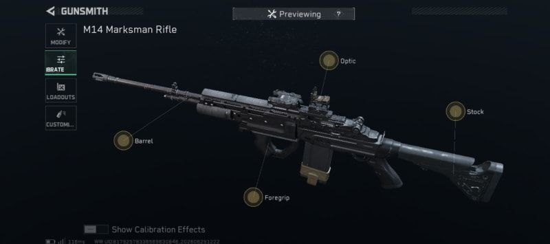 Build screenshot
