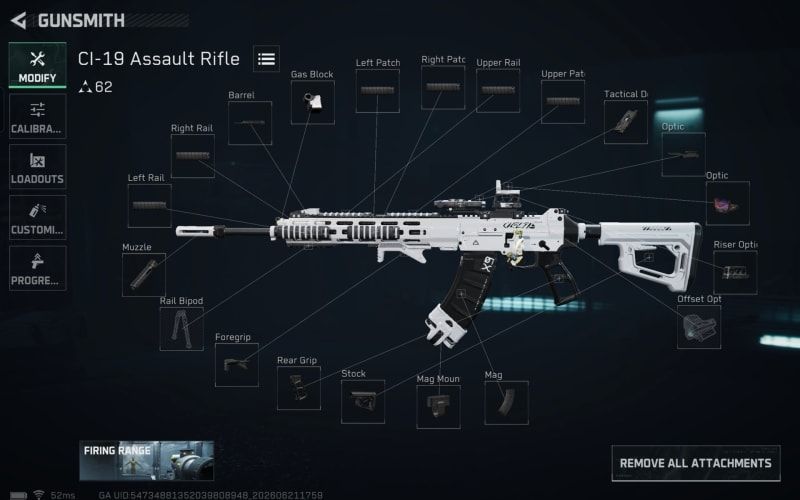 Build screenshot