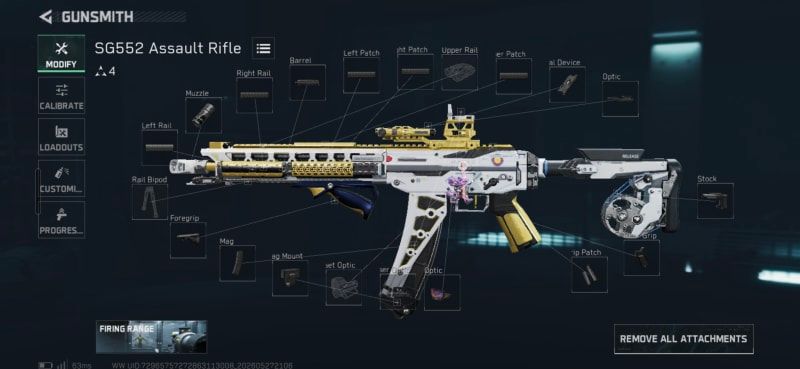 Build screenshot