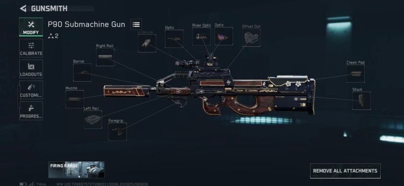 Build screenshot