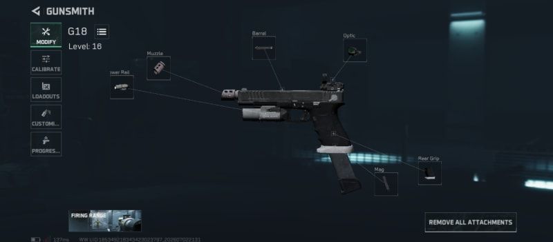 Build screenshot
