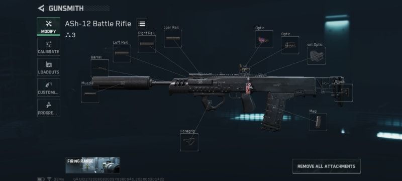 Build screenshot