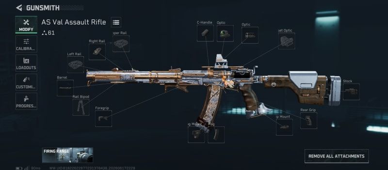 Build screenshot