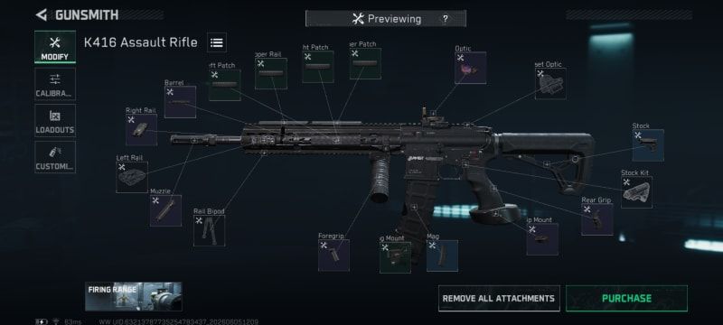 Build screenshot