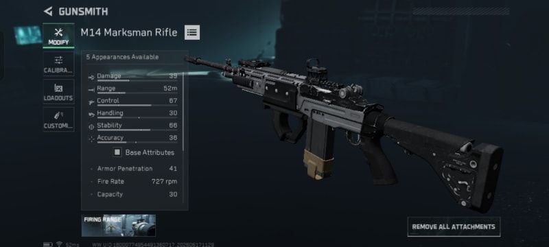 Build screenshot