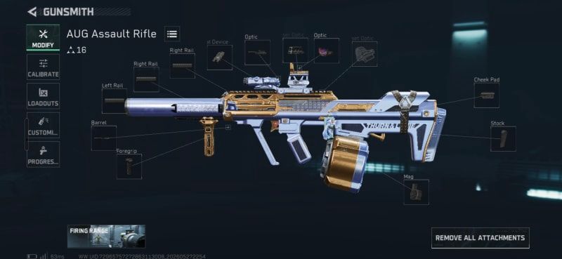 Build screenshot