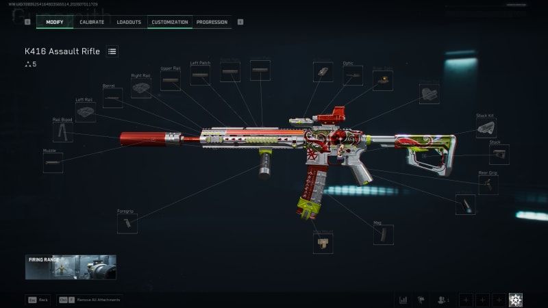Build screenshot