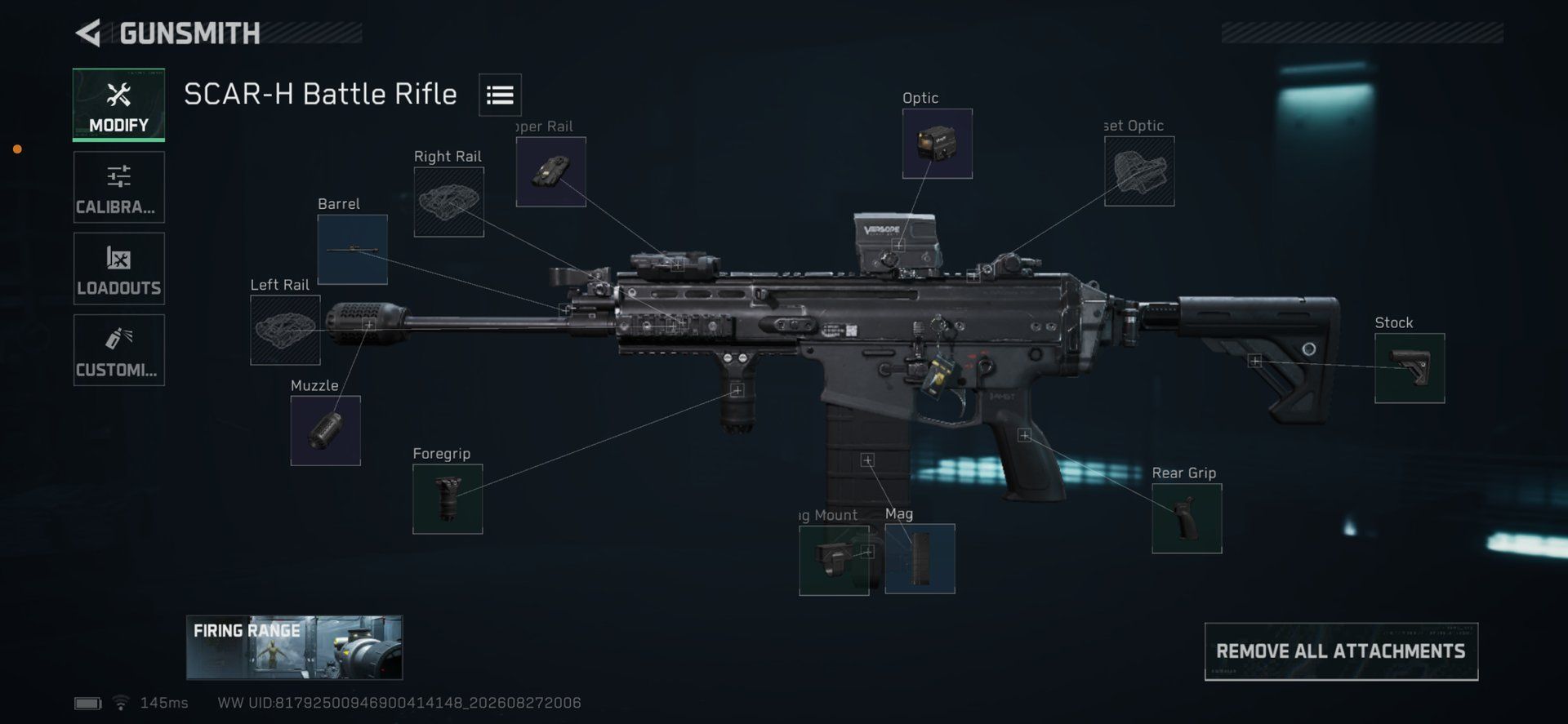 Build screenshot