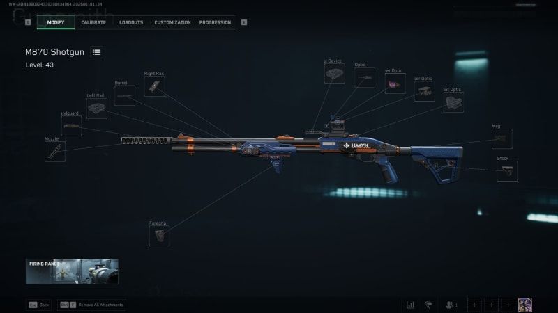 Build screenshot