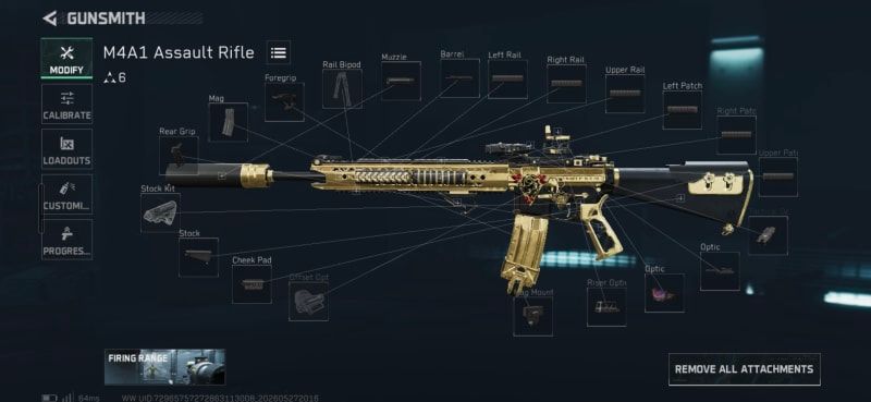 Build screenshot