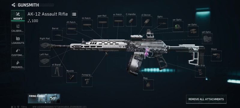 Build screenshot