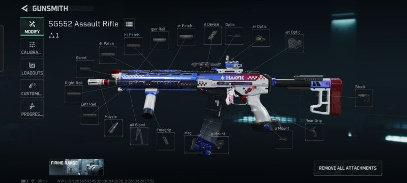 Build screenshot