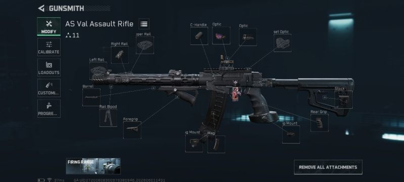Build screenshot