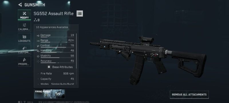 Build screenshot