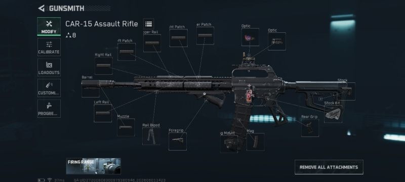 Build screenshot