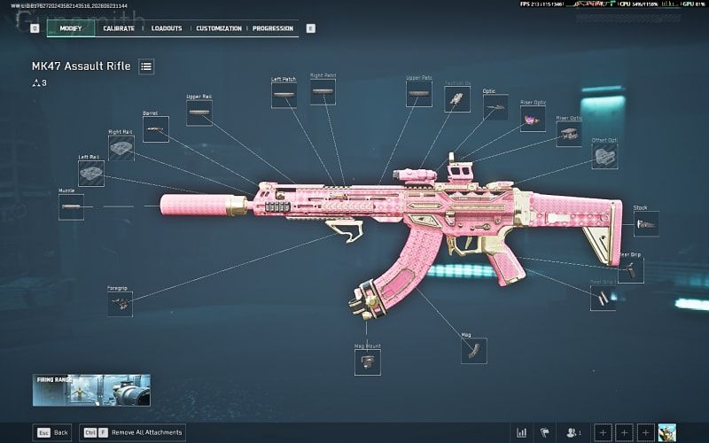 Build screenshot