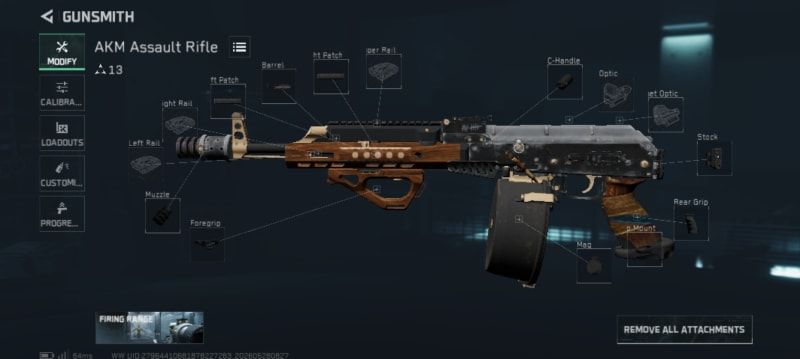 Build screenshot
