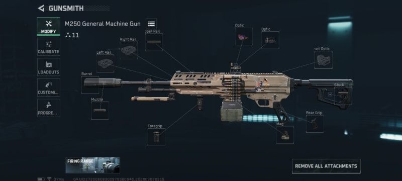 Build screenshot