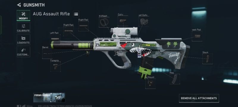 Build screenshot