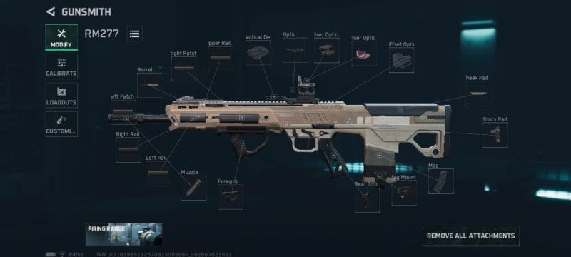 Build screenshot