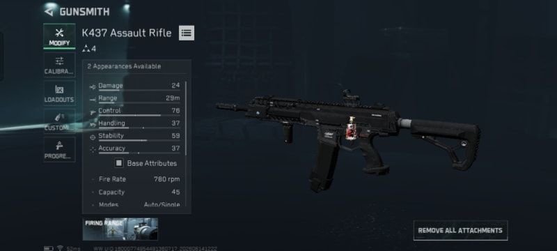 Build screenshot
