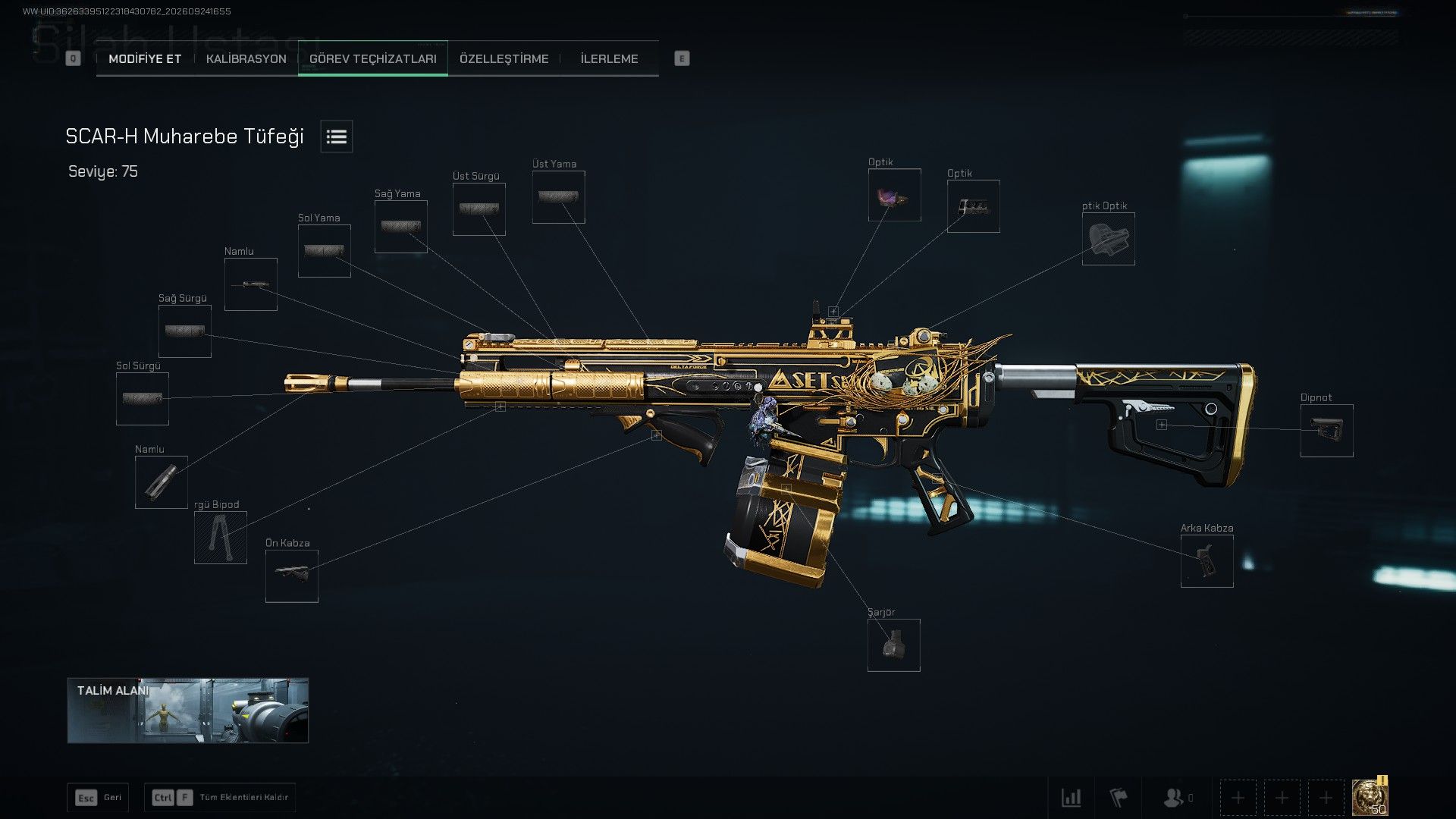 Build screenshot