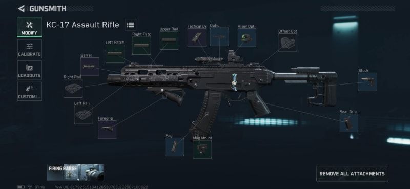 Build screenshot