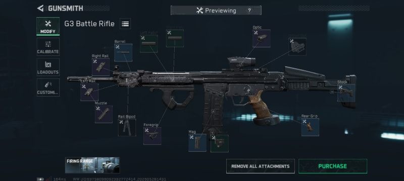 Build screenshot
