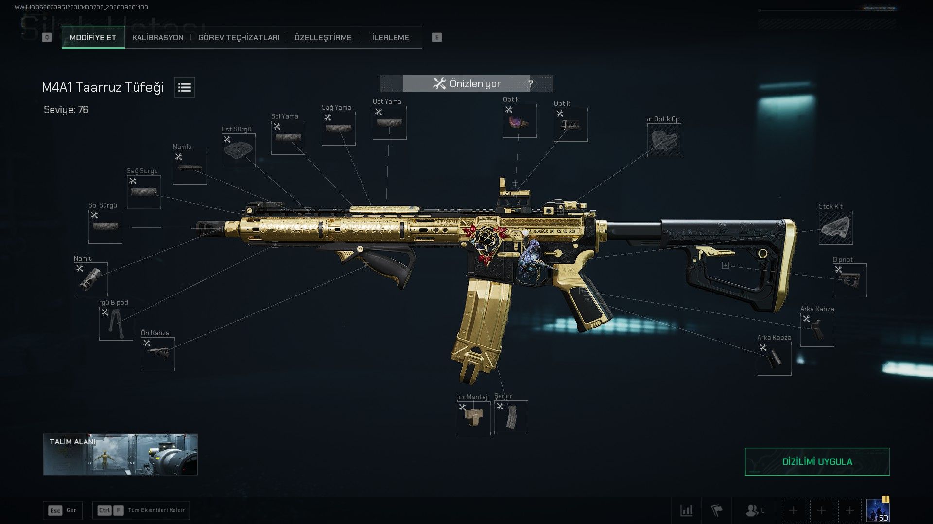 Build screenshot