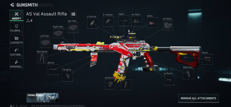Build screenshot