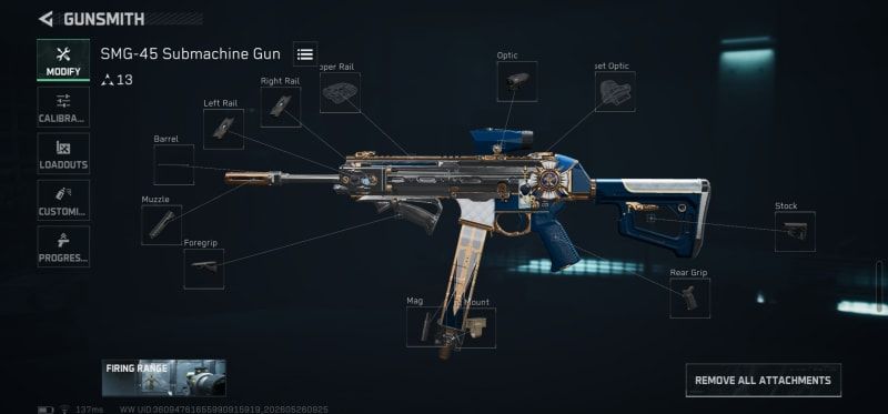 Build screenshot