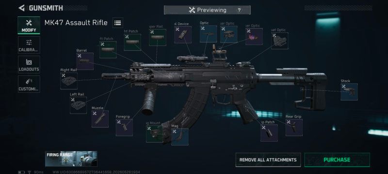 Build screenshot