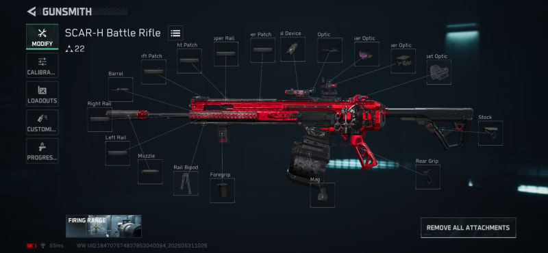 Build screenshot