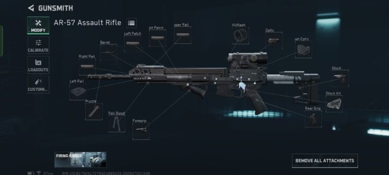 Build screenshot