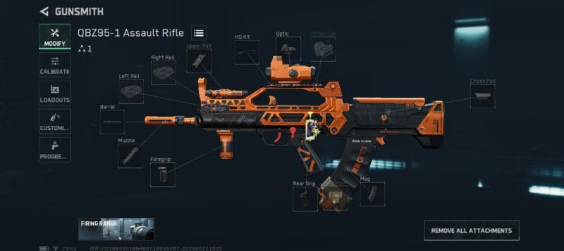 Build screenshot