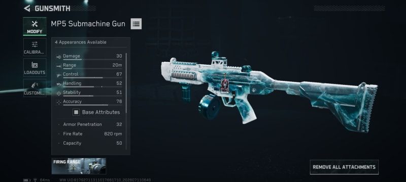 Build screenshot