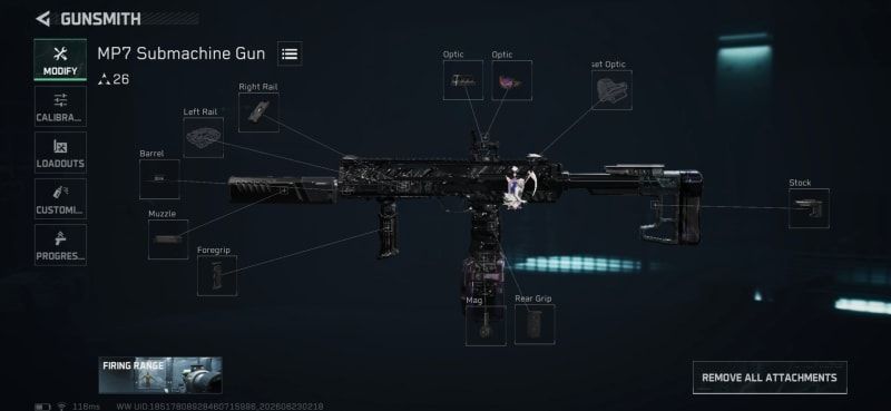Build screenshot