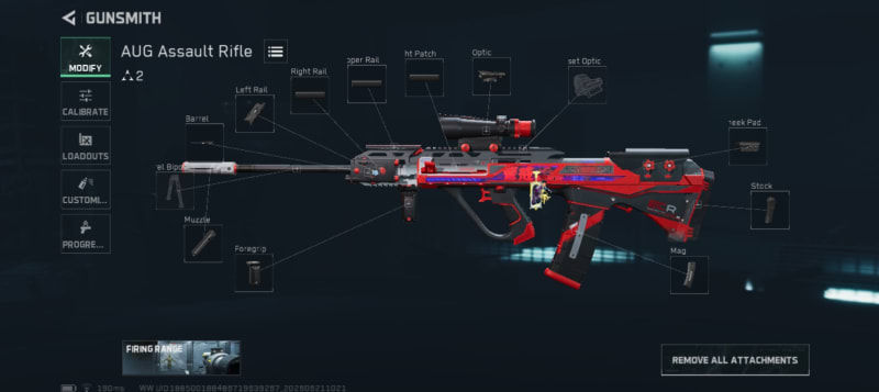 Build screenshot