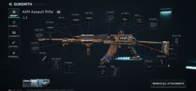 Build screenshot