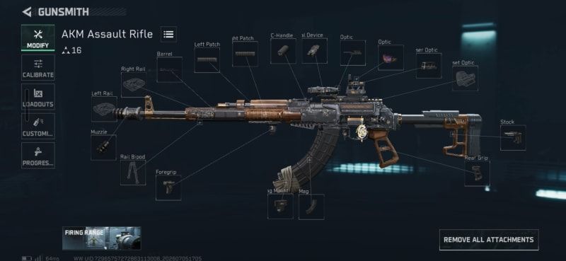 Build screenshot