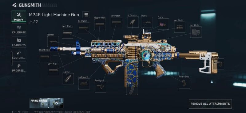 Build screenshot